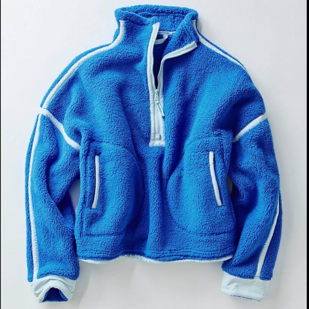 NWOT Free People Movement Mountain High Half Zip in Midatlantic MSRP$98